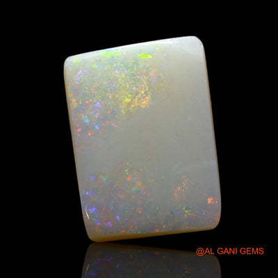 4.00 Cts Natural Australian Fire Opal Loose Gemstone Square Cabochon 12x19x4 mm AF-241