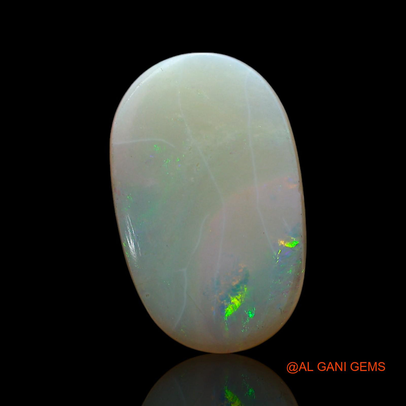 2.00 Cts Natural Australian Fire Opal Loose Gemstone Oval Cabochon 14x9x3 mm AF-242
