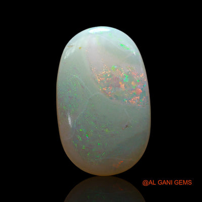 2.00 Cts Natural Australian Fire Opal Loose Gemstone Oval Cabochon 14x9x3 mm AF-242