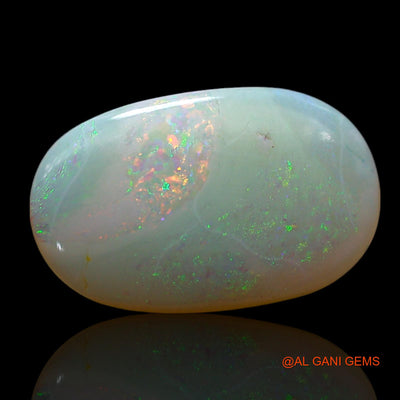 2.00 Cts Natural Australian Fire Opal Loose Gemstone Oval Cabochon 14x9x3 mm AF-242