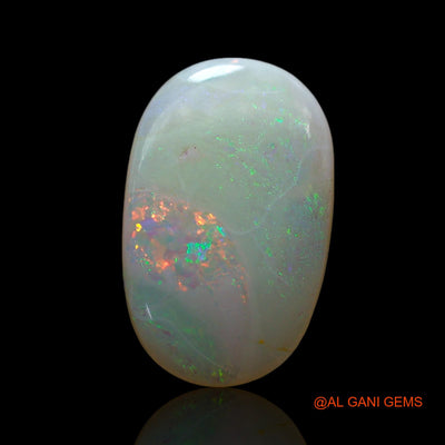 2.00 Cts Natural Australian Fire Opal Loose Gemstone Oval Cabochon 14x9x3 mm AF-242