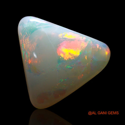 2.00 Cts Natural Australian Fire Opal Loose Gemstone Trillion Cabochon 12x12x3 mm AF-243
