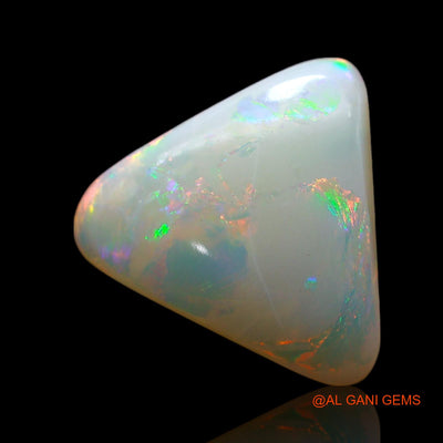 2.00 Cts Natural Australian Fire Opal Loose Gemstone Trillion Cabochon 12x12x3 mm AF-243