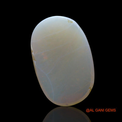 2.00 Cts Natural Australian Fire Opal Oval Cabochon Loose Gemstone For Jewelry 14x9x2 mm AF-246