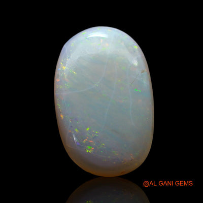 2.00 Cts Natural Australian Fire Opal Oval Cabochon Loose Gemstone For Jewelry 14x9x2 mm AF-246