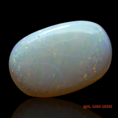 2.00 Cts Natural Australian Fire Opal Oval Cabochon Loose Gemstone For Jewelry 14x9x2 mm AF-246