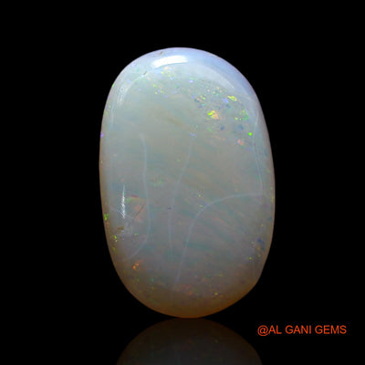 2.00 Cts Natural Australian Fire Opal Oval Cabochon Loose Gemstone For Jewelry 14x9x2 mm AF-246