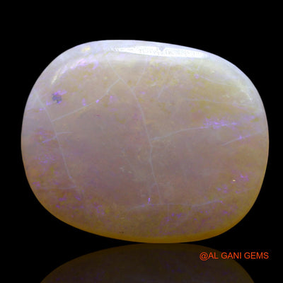 7.00 Cts Natural Australian Fire Opal Loose Gemstone Oval Cabochon 19x15x3 mm AF-24