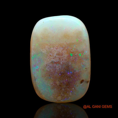 4.00 Cts Unheated Australian Fire Opal Loose Gemstone Oval Cabochon Natural 17x9x4 mm AF-251