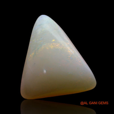 3.00 Cts Natural Australian Fire Opal Loose Gemstone Trillion Cabochon 13x10x5 mm AF-258