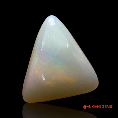 3.00 Cts Natural Australian Fire Opal Loose Gemstone Trillion Cabochon 13x10x5 mm AF-258