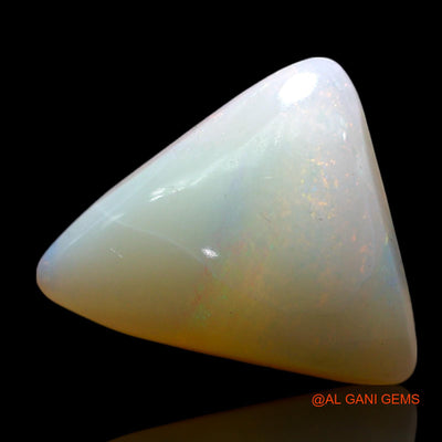3.00 Cts Natural Australian Fire Opal Loose Gemstone Trillion Cabochon 13x10x5 mm AF-258