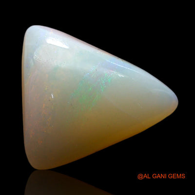 3.00 Cts Natural Australian Fire Opal Loose Gemstone Trillion Cabochon 13x10x5 mm AF-258