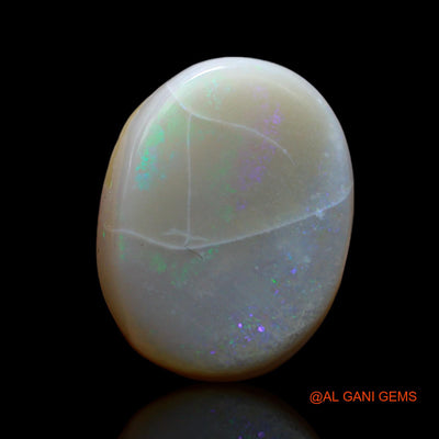 11.00 Cts Natural Australian Fire Opal Oval Cabochon Loose Gemstone For Jewelry 19x15x5 mm AF-25