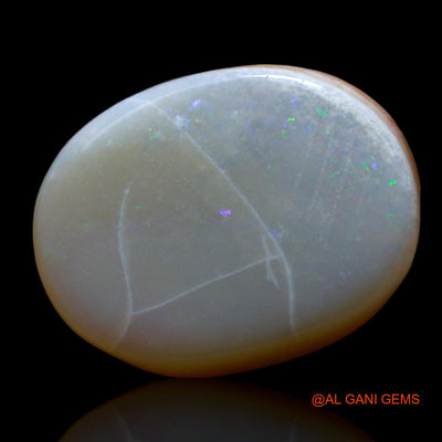 11.00 Cts Natural Australian Fire Opal Oval Cabochon Loose Gemstone For Jewelry 19x15x5 mm AF-25