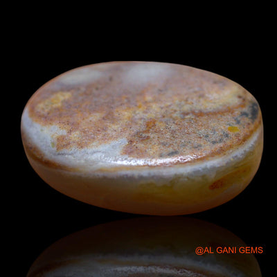 11.00 Cts Natural Australian Fire Opal Oval Cabochon Loose Gemstone For Jewelry 19x15x5 mm AF-25