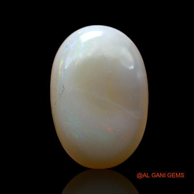 4.00 Cts Natural Australian Fire Opal Oval Cabochon Loose Gemstone For Jewelry 13x9x5 mm AF-260