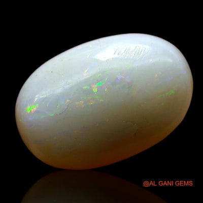 4.00 Cts Natural Australian Fire Opal Oval Cabochon Loose Gemstone For Jewelry 13x9x5 mm AF-260