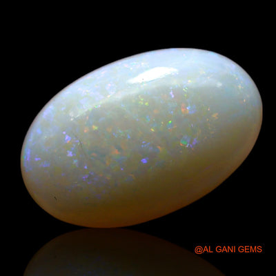 2.00 Cts Unheated Australian Fire Opal Loose Gemstone Oval Cabochon Natural 14x9x3 mm AF-261