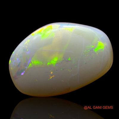 4.00 Cts Natural Australian Fire Opal Loose Gemstone Oval Cabochon 13x9x4 mm AF-262
