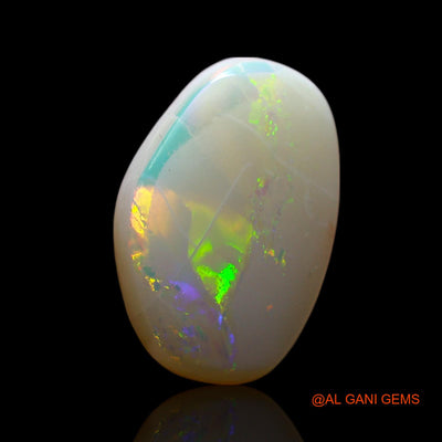 4.00 Cts Natural Australian Fire Opal Loose Gemstone Oval Cabochon 13x9x4 mm AF-262