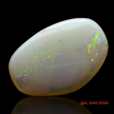4.00 Cts Natural Australian Fire Opal Loose Gemstone Oval Cabochon 13x9x4 mm AF-262