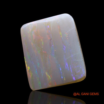 2.00 Cts Natural Australian Fire Opal Loose Gemstone Square Cabochon 12x9x2 mm AF-263