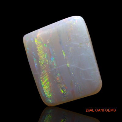 2.00 Cts Natural Australian Fire Opal Loose Gemstone Square Cabochon 12x9x2 mm AF-263