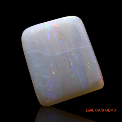 2.00 Cts Natural Australian Fire Opal Loose Gemstone Square Cabochon 12x9x2 mm AF-263