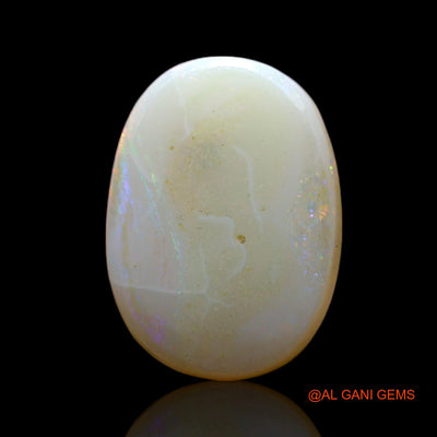 3.00 Cts Natural Australian Fire Opal Loose Gemstone Oval Cabochon 13x9x3 mm AF-265