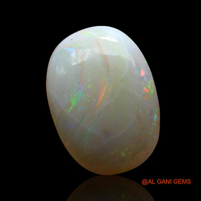 3.00 Cts Natural Australian Fire Opal Loose Gemstone Oval Cabochon 13x9x3 mm AF-265