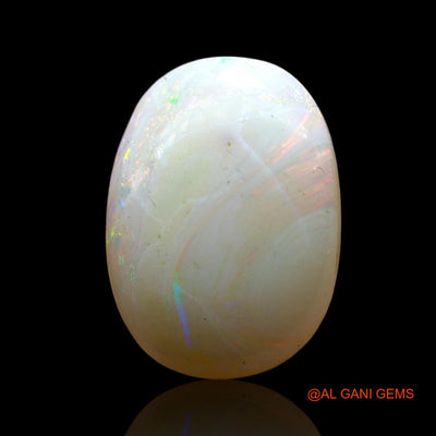 3.00 Cts Natural Australian Fire Opal Loose Gemstone Oval Cabochon 13x9x3 mm AF-265
