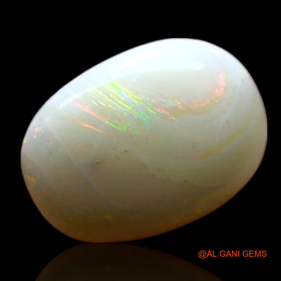3.00 Cts Natural Australian Fire Opal Loose Gemstone Oval Cabochon 13x9x3 mm AF-265