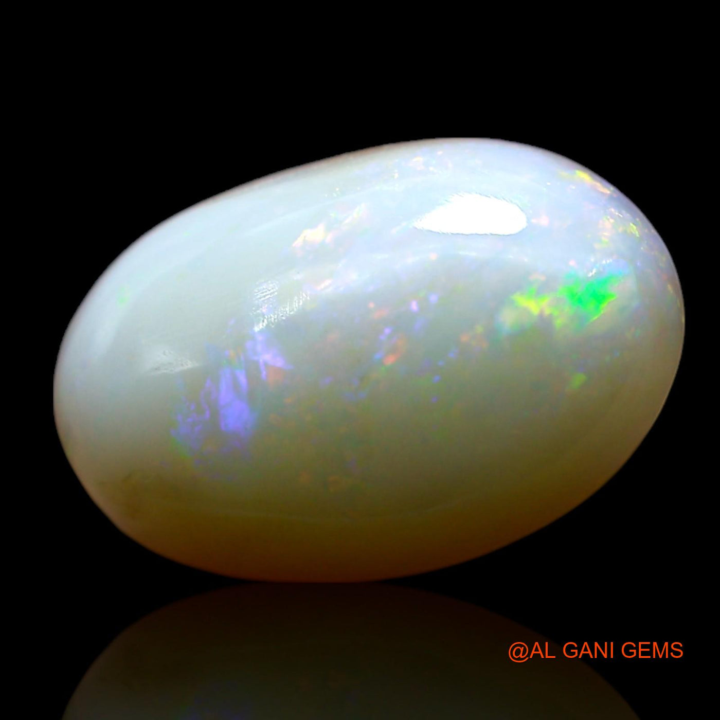 3.00 Cts Natural Australian Fire Opal Oval Cabochon Loose Gemstone For Jewelry 13x9x4 mm AF-267