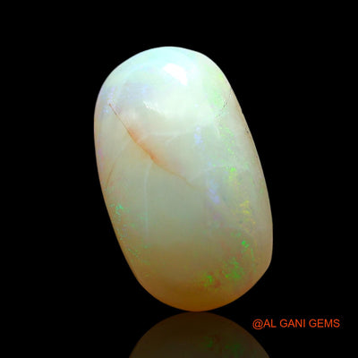 3.00 Cts Natural Australian Fire Opal Loose Gemstone Oval Cabochon 13x8x4 mm AF-269