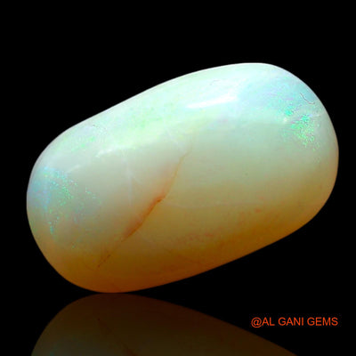 3.00 Cts Natural Australian Fire Opal Loose Gemstone Oval Cabochon 13x8x4 mm AF-269