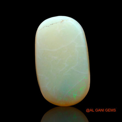 3.00 Cts Natural Australian Fire Opal Loose Gemstone Oval Cabochon 13x8x4 mm AF-269