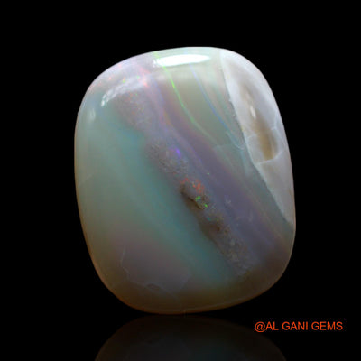 17.00 Cts Natural Australian Fire Opal Oval Cabochon Loose Gemstone For Jewelry 18x15x8 mm AF-26
