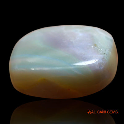 17.00 Cts Natural Australian Fire Opal Oval Cabochon Loose Gemstone For Jewelry 18x15x8 mm AF-26