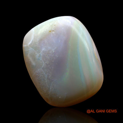 17.00 Cts Natural Australian Fire Opal Oval Cabochon Loose Gemstone For Jewelry 18x15x8 mm AF-26