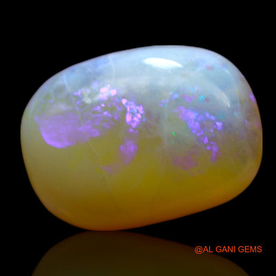 Natural Untreated Fire Opal Loose Gemstone Oval Cabochon From Australia 3.00 Cts 13x9x4 mm AF-270