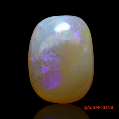 Natural Untreated Fire Opal Loose Gemstone Oval Cabochon From Australia 3.00 Cts 13x9x4 mm AF-270