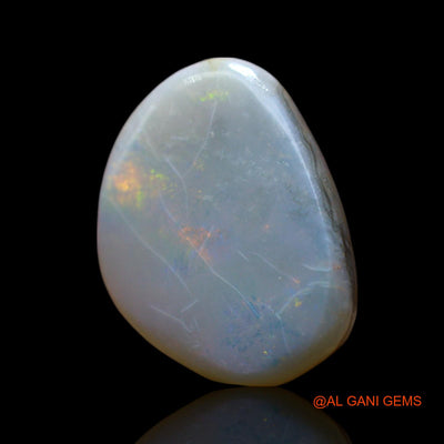 3.00 Cts Natural Australian Fire Opal Loose Gemstone Fancy Cabochon 13x10x3 mm AF-272