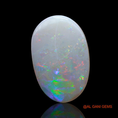 2.00 Cts Natural Australian Fire Opal Loose Gemstone Oval Cabochon 13x9x2 mm AF-274