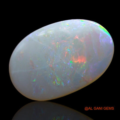 2.00 Cts Natural Australian Fire Opal Loose Gemstone Oval Cabochon 13x9x2 mm AF-274