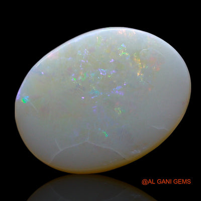 2.00 Cts Unheated Australian Fire Opal Loose Gemstone Oval Cabochon Natural 12x9x3 mm AF-276