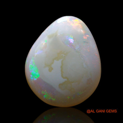 2.00 Cts Natural Australian Fire Opal Loose Gemstone Fancy Cabochon 12x10x3 mm AF-280