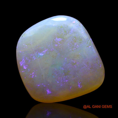 3.00 Cts Natural Australian Fire Opal Fancy Cabochon Loose Gemstone For Jewelry 11x10x3 mm AF-286