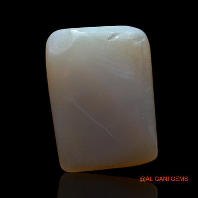 Natural Untreated Fire Opal Loose Gemstone Square Cabochon From Australia 2.00 Cts 11x8x3 mm AF-287