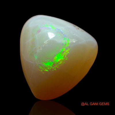 4.00 Cts Natural Australian Fire Opal Loose Gemstone Trillion Cabochon 11x11x6 mm AF-289